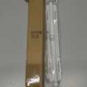 12 inch Valet Rod for Closet Pull Out, Heavy Duty Closet Valet Rods Slide Out, Adjustable Pull Out Closet Rods for Hanging Clothes with 4 Hooks Closet Organizers and Storage (White)