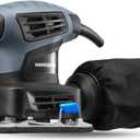 Hammerhead 2.0-Amp 1/4 Sheet Palm Sander with 12pcs Sandpaper HAPS020