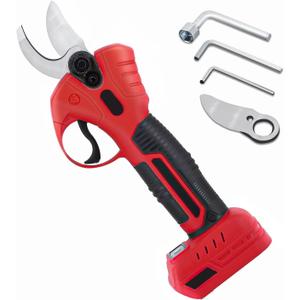 Electric Pruning Shears Compatible with Milwaukee 18V Battery (Tool Only), Cordless Garden Pruner w/ 2,6000RPM Brushless Motor Imported Steel Blades-25mm(0.98") Cut Diameter For Garden Tree Branch