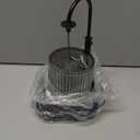 Gold Candle Warmer Lamp with Timer,Mothers Day Gifts for Mom,House Warming Gifts New Home Decor,20 Gears Rotary Dimming with 2 Bulbs (Dark Gray)