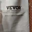 VEVOR 12 Ton Porta Power Kit, Hydraulic Ram with Pump with 4.6 ft/1.4 m Oil Hose, Portable Hydraulic Jack with Storage Case for Automotive, Garage, Farm, Mechanic (26455 LBS)