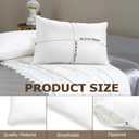 Bulk Pillows 24 Pack Queen Size, Pillows in Bulk for Hotel 30 x 20 Inch, Hotel Pillows Standard Bed Pillows for Sleeping, White Pillow for Guest Room Dorm Apartment