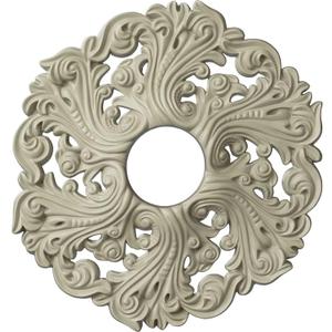 Ekena Millwork CM19ORCYF Orrington Ceiling Medallion, Clear Yellow