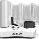 YE300 Air Cushion Machine 110V Air Pillows Maker Air Pillow Machine Portable Inflatable Packaging Air Bag Making Machine + 100m Free Test Film Roll,White,ACM-220