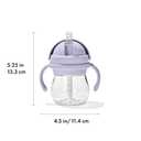 OXO Tot Transitions Straw Cup With Removable Handles - 6 oz. - Lilac
