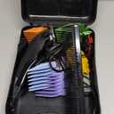 Wahl Home Haircutting Corded Clipper Kit with Adjustable Taper Lever, and 10 Color Coded Guards for Easy Clipping & Trimming - Model 79722