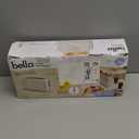 bella 2 Slice Slim Toaster, Fits-anywhere Kitchenware, 6 Setting Shade Control with Reheat & Cancel Buttons, Fits sourdough, 10 Long Slot, Anti Jam & Auto Shutoff, 900 Watt, Oatmilk