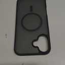 ESR for iPhone 16 Plus Case, Compatible with, Military-Grade Protective Case, Built-in Stash Stand Phone Case, Scratch-Resistant Back Cover, Classic Series, Clear Black