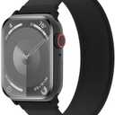 Arctime Silicone Solo Loop Bands Compatible with Watch Band 38mm 40mm 41mm 42mm 44mm 45mm 46mm 49mm, Sport Stretchy Strap Soft Replacement Wristband for iWatch Ultra/2 Series 10 9 8 SE 7 6 5 4 3 2 1