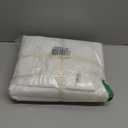 NEXHOME PRO Cotton Duvet Cover Queen Size White, Organic Natural Linen Feel 100% Washed Cotton 3 Pieces Bedding Set with Zipper Closure & Corner Ties, Breathable(No Comforter)