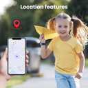 Kids Wristband for AirTag, Adjustable Nylon Watch Band Tracker Case, Breathable, Waterproof, GPS Trackers Case Cover, Anti Lost watchband for Toddler Child (2pcs-pink/2pcs-white)