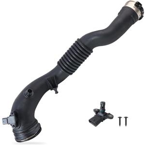 13717604033 Intercooler Hose with Sensor Air Charge Turbo Induction Pipe Turbocharger Pipe for BMW X3 X4 M40i M2 M235i 335i 435i ActiveHybrid 3 2012 2013 2014 2015 2016 2017 7604033