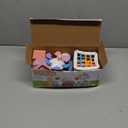 Montessori Baby Toys for Ages 6-18 Months - Pull String Teether, Stacking Blocks, Sensory Shapes Storage Bin, Infant Bath Time Fun, 4 in 1 Toddlers Toy Gifts for 1 2 3 Year Old Boys Girls