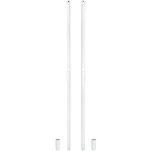 Aoneky Aluminum 1.5'' Badminton Posts - Badminton Poles with Sleeves
