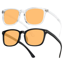 livho High Tech Blue Light Glasses - Advanced 99% Blue Light Blocking Computer Glasses - Anti Eyestrain & UV Glare Protection