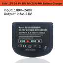 9.6V-18V Charger Replace for Black and Decker 18V Battery Charger 90556254-01 NiCad & NiMh Battery HPB12 FS12B HPB14 FSB14 HPB18 HPB18-OPE FSB18 HPB96 FSB96