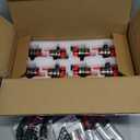 High Performance 8Pcs D585 UF262 Ignition Coils Pack Round Type + 8Pcs 8mm Spark Plug Wire Set Part Number 748UU 12622553 12656210-15% More Energy