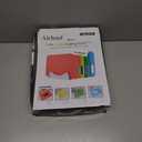 Plastic Cutting Board, Set of 4 with Storage Stand, Color Box Packed, BPA-Free, Preventing Cross-contamination of Different Food Types, Dishwasher Safe