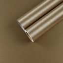 CHIHUT Stainless Steel Contact Paper for Countertop Waterproof Heat Resistant Brushed Metallic Peel and Stick Wallpaper Self Adhesive Wallpaper for Appliances Covers Dishwasher Refrigerator 17.7x100 (Dark Champagne Gold)