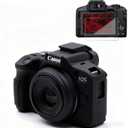 Case for Canon EOS R50 Camera, Soft Silicone Protective Case, Anti-Scratch, Slim Fit Sleeve Cover with Screen Protector Accessories for Canon R50 (Black)