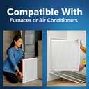 Filtrete 16x25x1 Air Filter, MERV 11, MPR 1000, Allergens & Pet Dander, 3-Month AC and Furnace Filters, Cleaner Air, Reliable Airflow, 4 HVAC Filters (Actual Size 15.68 x 24.68 x 0.81 in)
