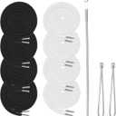 8PCS Drawstring Cord, Paired with 3 Drawstring Threader Tools, Reliable Drawstrings for Sweatpants, Suitable for Drawstrings of Shorts, Pants, Jackets, Coats, and Hoodies