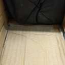 YSSOA Portable Folding Camping Chair for Adult with Carry Bag, Collapsible Anti-Slip Padded Oxford Cloth Stool for Hiking, Fishing, Gardening, Picnic, Small, Black