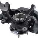 698-430 Front Right Wheel Hub Bearing Steering Knuckle Assembly for Toyota Sienna FWD 2011-2013 L4 2.7L / 2011-2017 V6 3.5L RH Passenger Side