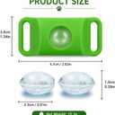 Pendant for Dog Collar, Natural Scent Tag 2Pack with 6 Refills | Waterproof, Scented Charm, Lightweight, Durable, Adjustable for All Sizes