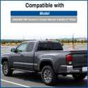 Wheel Center Cap 2005-2024 for TRD Tacoma FJ Cruiser 4Runner Rim Hubcap PTR20-35111, 4 pcs, Matte Black, Fits 6 Spoke 17" Wheel