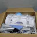 Swive Shower Chair with Arms and Back Heavy Duty 500 lbs for Seniors Elderly Disabled or Bariatric Adults Bench Seat for Inside Shower Stall and Bathroom Bath Tub Seats Adjustable Stool