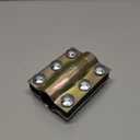 Water Pipe Repair Clamp, Outer Diameter of The Applicable Pipe is 0.79-0.86 inch, Leak Sealer for Pipes and Plumbing, Length About 4 inch, Suitable for PE/ PPR Pipes, Steel/ Iron Pipes