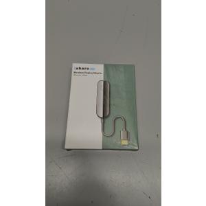 4K 1080P Wireless HDMI Display Adapter, WiFi Streaming Movies, Shows Receiver for i-Phone, i-Pad, Android, Tablet, Laptop, Window to HDTV/Monitor/Projector, Compatible Miracast, Air Play, DLNA