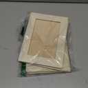 Bright Creations Wooden Picture Frame for 4 x 6 Inch Photos - Unfinished Wood Frames (4 Pack)