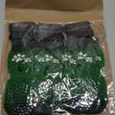 SCENEREAL Anti Slip Dog Sock to Prevent Licking Paws for Hardwood Floors, Boots & Paw Protector Shoes for Hot/Cold Pavement with Grippers, Double Sides Grips for Small Medium Large Senior Dogs, M (M(Paw Width 2.5in), Two Paws(Pack of 6)-Green)