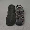 DREAM PAIRS Women's Hiking Sandals Adventurous Summer Sports Shoes Outdoor (9, Grey/Coral)