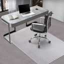 Vicwe Office Chair Mat for Carpeted Floors, 48"X36" Rectangle Desk Chair Mats with Studs for Low and No Pile Carpeted Floors, Easy Glide Computer Desk Chair Mat for Home & Offices