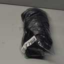 HeSaYep Womens Fleece Lined Sweatpants Wide Leg Baggy Thermal Lounge Pants Raw Hem Elastic Waist Oversized Sweat Pants (Small, Black)