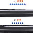 Front and Rear Passenger Side Door Lower Molding Trim for Toyota Highlander 2011-2013
