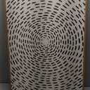 ANHUIB Large Jesus Wall Art 24x36 Inch Jesus Feeds The 5000 Canvas Wall Art Set of 3 Framed Christian Wall Decor Modern Abstract Art Print for Living Room Bedroom Office