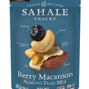 Sahale Snacks Berry Macaroon Almond Trail Mix, 7 Ounces | 7 oz Pouches, 1 Pack - Coconut, Blueberries & Apples - Kosher & Certified Gluten-Free Snacks, BB: 09-15-2026