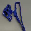 JFG RACING Motorcycle Chain Guard Guide Protector + Chain Slider for WR 250F/450F, YZ 125/125X, 250/250X/250F/250FX, 450F/450FX Dirt Bike, Blue