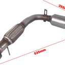 Catalytic Converter Flex Pipe Replacement for Chevy Equinox 2010-2014 Captiva Sport 2012-2015 GMC Terrain 2010-2014 2.4L L4 16581 59521
