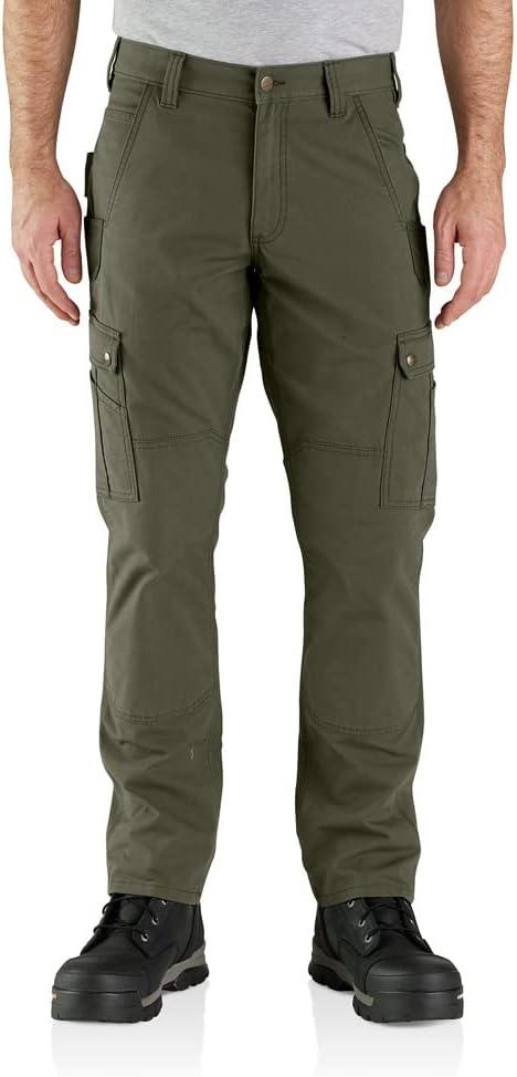 Carhartt Men's 105461 Rugged Flex Relaxed Fit Ripstop Cargo Work Pant, 36x32