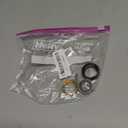 Fidget Spinner for Stress Relief  DIY Magnetic Fidget Ring with Engaging Sounds, EDC Stainless Steel Toys for Adults & Teens, Perfect for Work, Study, Waiting, Gift and Stocking Stuffer (Black)