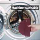 OUTDOOR SHAPING Merino Wool Short Fisherman Beanies for Men Women, Knit Cuff Trawler Beanie Cap, Winter Warm Daily Hat (One Size, Burgundy)