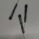 Set of 3 Pentalobe Screwdrivers, Uacen 5 Point 0.8 1.2 1.5 Precision Screwdriver Set or P2 P5 P6 or TS1 TS4 TS5 for Apple iPhone Macbook Pro Air Repair Tool Set