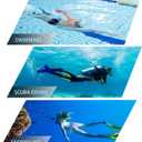 Snorkeling Gear for Adults Youth Kids, Dry-Top Snorkel Mask Set, Anti-Fog Scuba Diving Snorkle mask Set Adult, Panoramic Wide View Dive mask,Snorkeling Packages