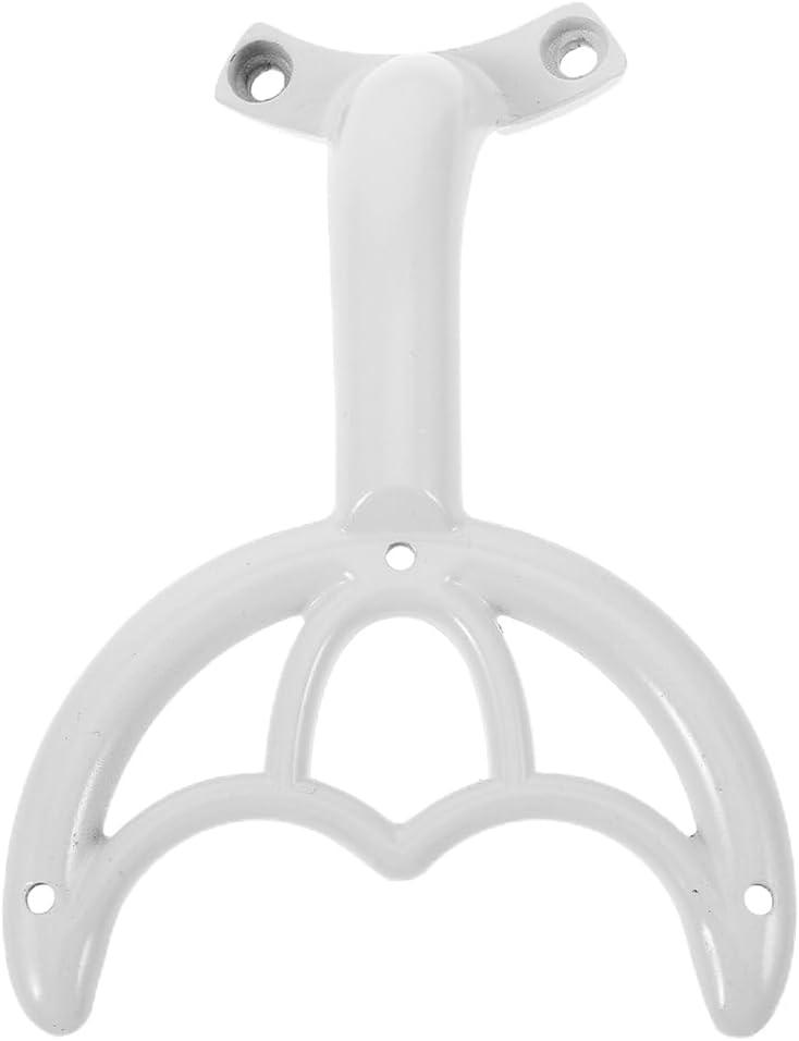 6.68X4.32X1.77in Fan Accessories Fan Arms Fan Blades Repair Parts Fan Holder Fan Repair Parts Ceiling Fan Mount Ceiling Fan Blade Mount Fan Blade Arms Ceiling Fan Parts Fan Supplies Iron White