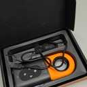 Dog Bark Deterrent Devices, Anti Barking Device for Dogs with Dual Emitters, 35 ft Range, LED Flashlight, Rechargeable Handheld Trainer, Safe & Effective, Stop Neighbors Dog